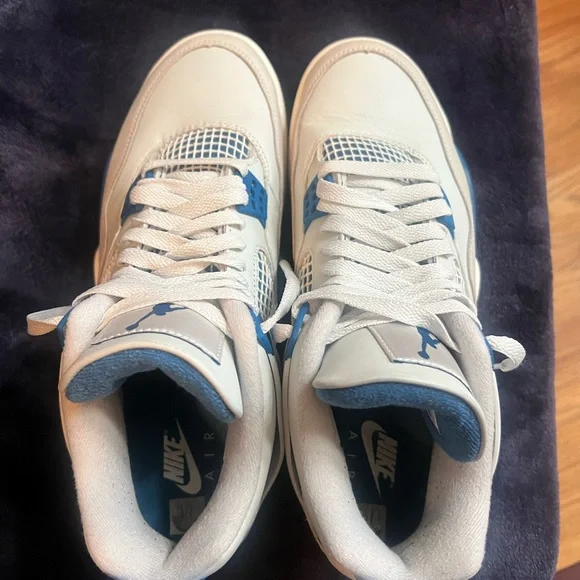 Air Jordan 4 Retro Military Blue - Picture 3 of 5